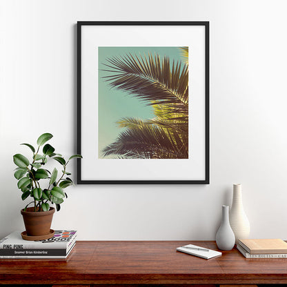 Autumn Palms Framed Art Print Gallery Image 9