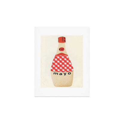 Mayonnaise Art Print Gallery Image 3