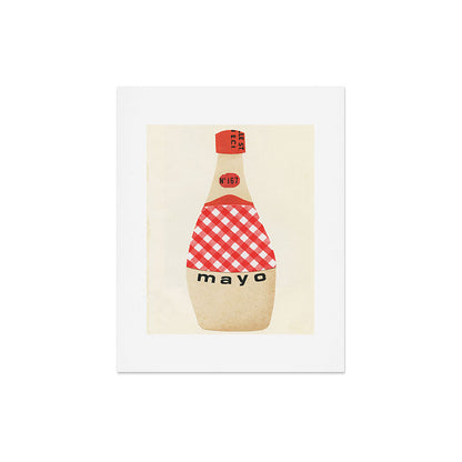 Mayonnaise Art Print Gallery Image 5