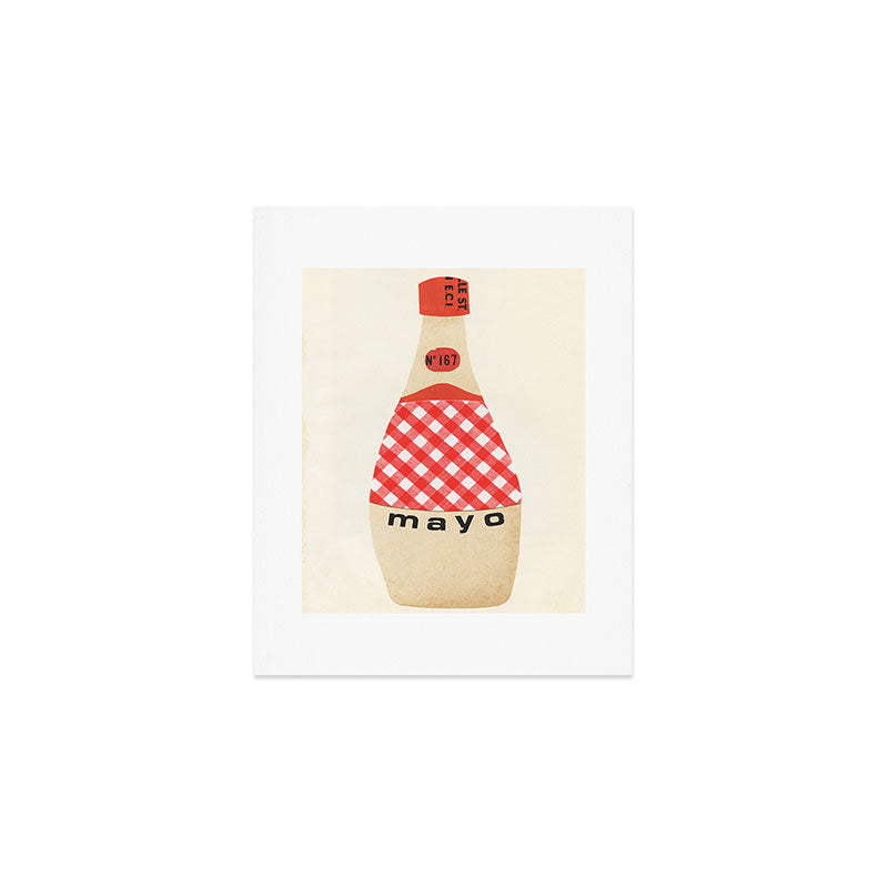 Mayonnaise Art Print Gallery Image 1