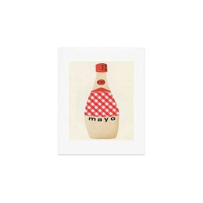 Mayonnaise Art Print Gallery Image 1