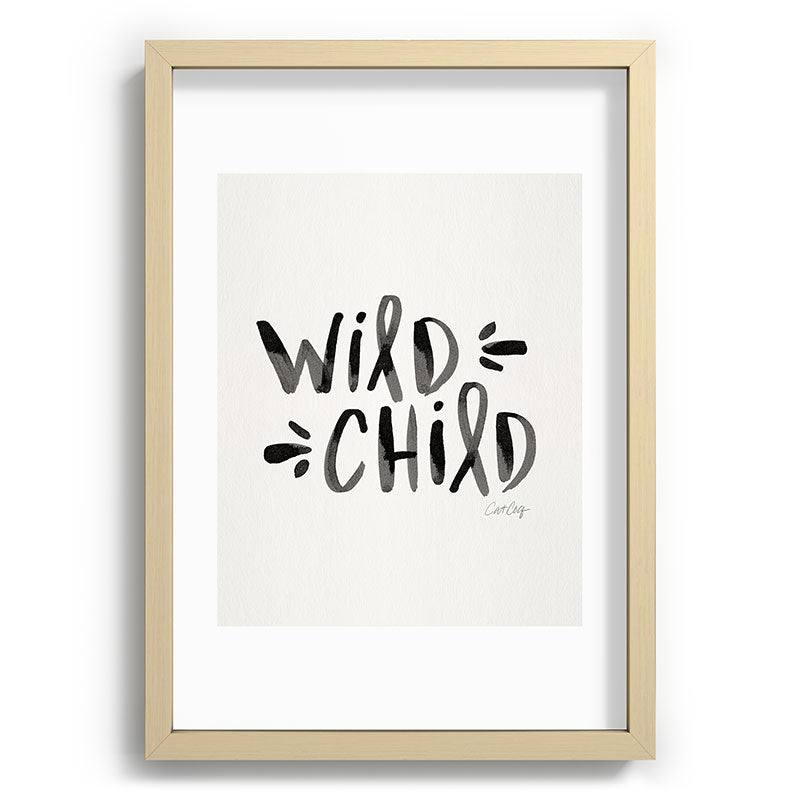 Wild Child - Black Framed Art Print Gallery Image 97