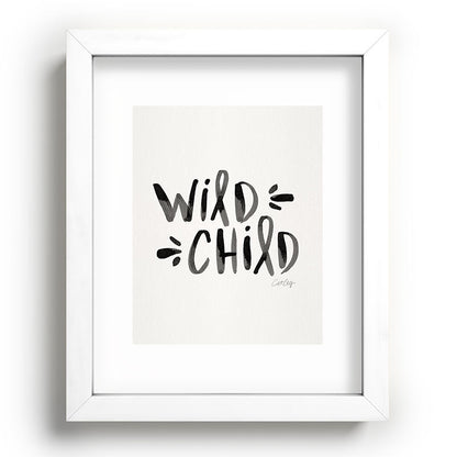 Wild Child - Black Framed Art Print Gallery Image 103