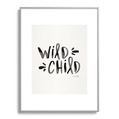 Wild Child - Black Framed Art Print Gallery Image 134