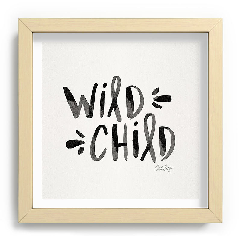 Wild Child - Black Framed Art Print Gallery Image 106