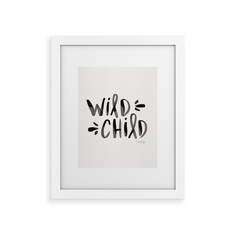 Wild Child - Black Framed Art Print Gallery Image 69