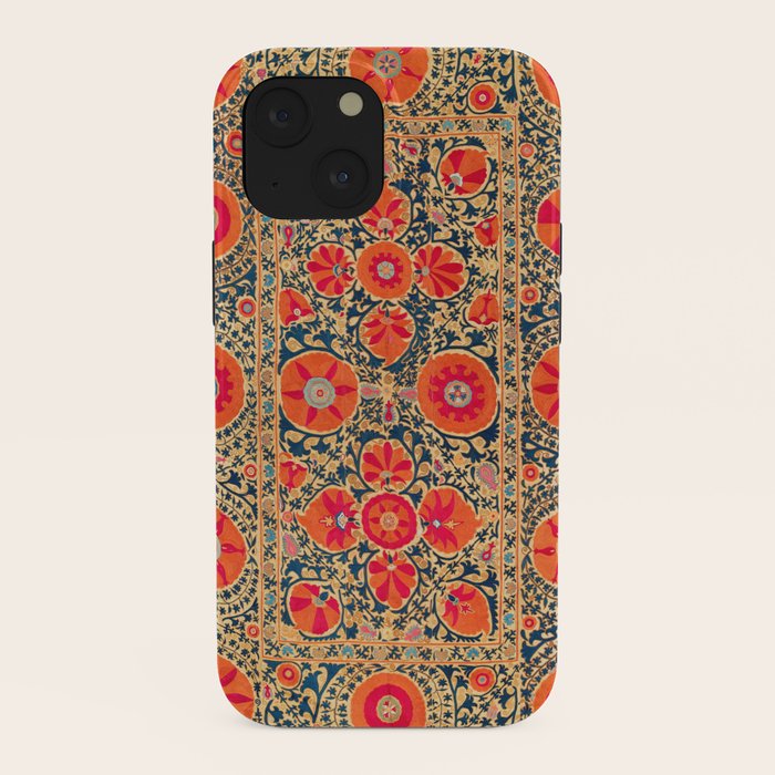 Kermina Suzani Uzbekistan Print iPhone Case Gallery Image 38