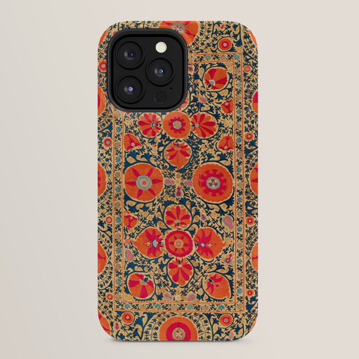 Kermina Suzani Uzbekistan Print iPhone Case Gallery Image 24