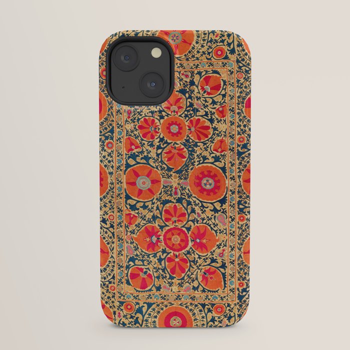 Kermina Suzani Uzbekistan Print iPhone Case Gallery Image 29