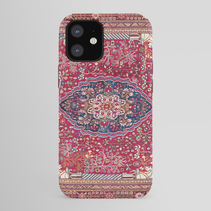 Qashqaâi Antique Fars Persian Rug Print iPhone Case Gallery Image 41