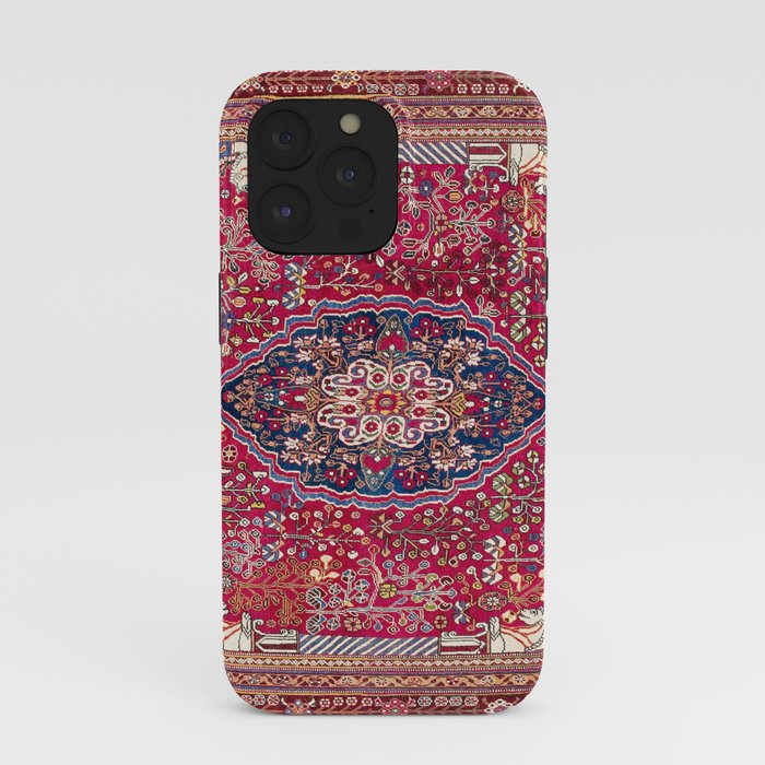Qashqaâi Antique Fars Persian Rug Print iPhone Case Gallery Image 39