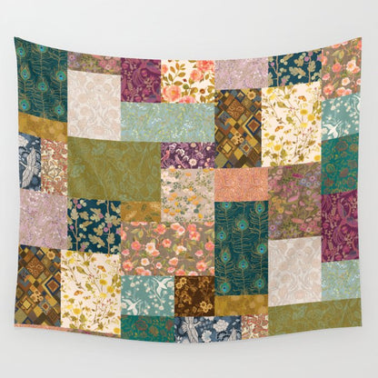 Pashmina Patchwork Wall Tapestry Gallery Image 2