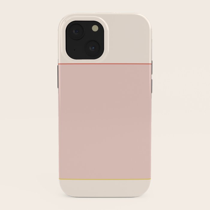 Subtle Spring Color Block - Soft Pink iPhone Case Gallery Image 38