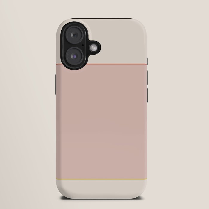Subtle Spring Color Block - Soft Pink iPhone Case Gallery Image 9