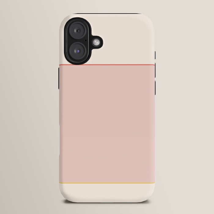 Subtle Spring Color Block - Soft Pink iPhone Case Gallery Image 14