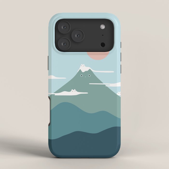 Cat Landscape 72B iPhone Case Gallery Image 4