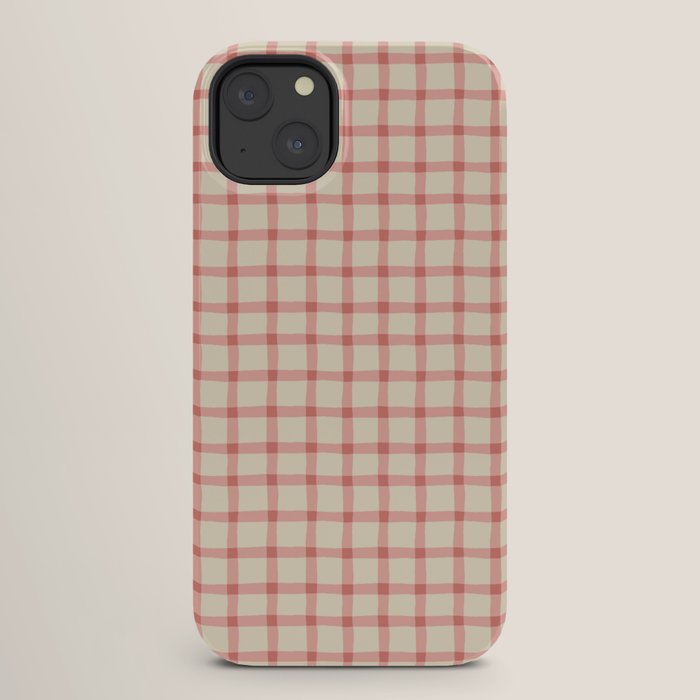 Strawberry Gingham Pattern iPhone Case Gallery Image 26