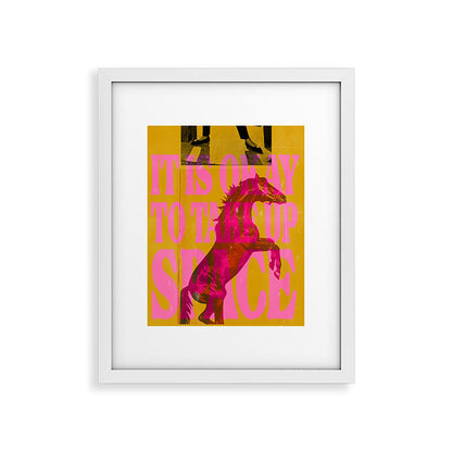 Take Up Space Framed Art Print Gallery Image 23