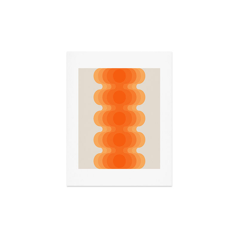 Echoes - Creamsicle Art Print Gallery Image 2