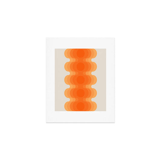 Echoes - Creamsicle Art Print Gallery Image 1