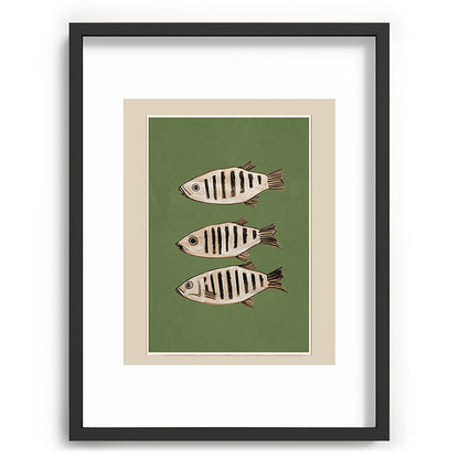 Abstract Fish Study II Framed Art Print Gallery Image 60