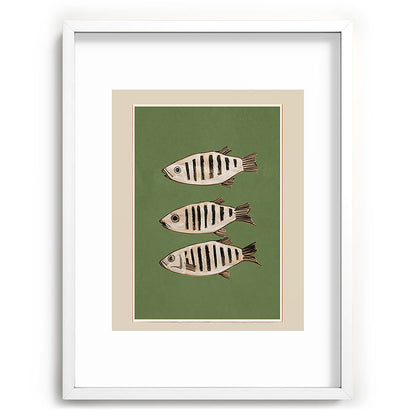 Abstract Fish Study II Framed Art Print Gallery Image 79