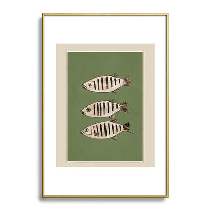Abstract Fish Study II Framed Art Print Gallery Image 90