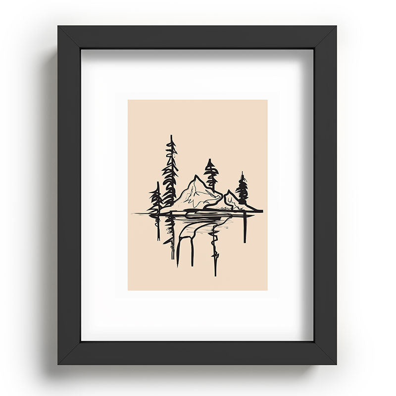 Abstract Landscape II Framed Art Print Gallery Image 57