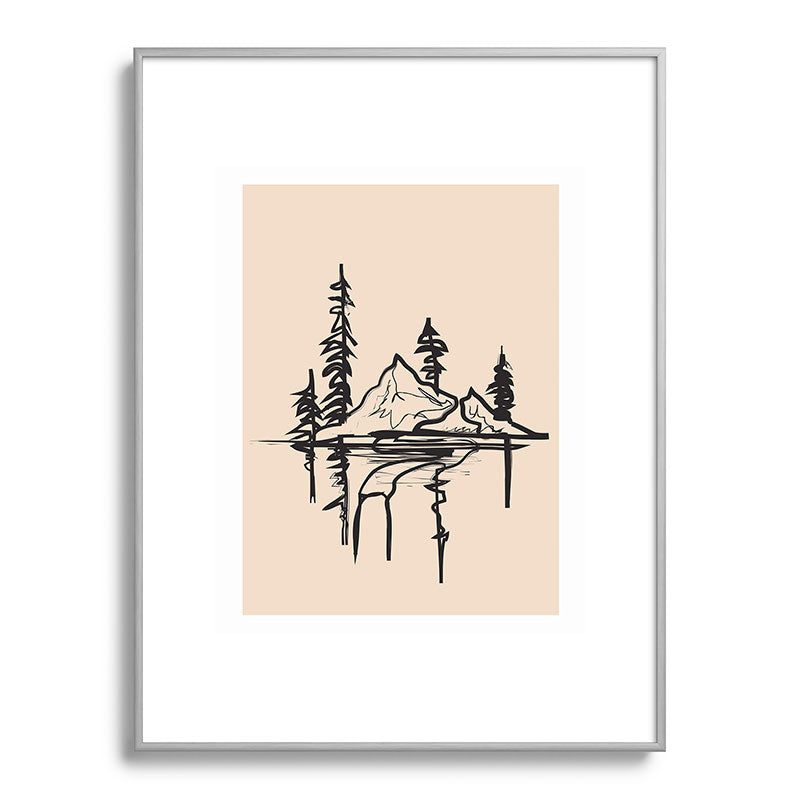 Abstract Landscape II Framed Art Print Gallery Image 99