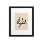 Abstract Landscape II Framed Art Print Gallery Image 1