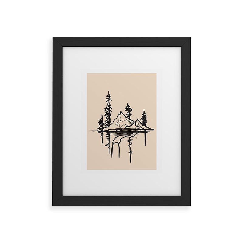 Abstract Landscape II Framed Art Print Gallery Image 30