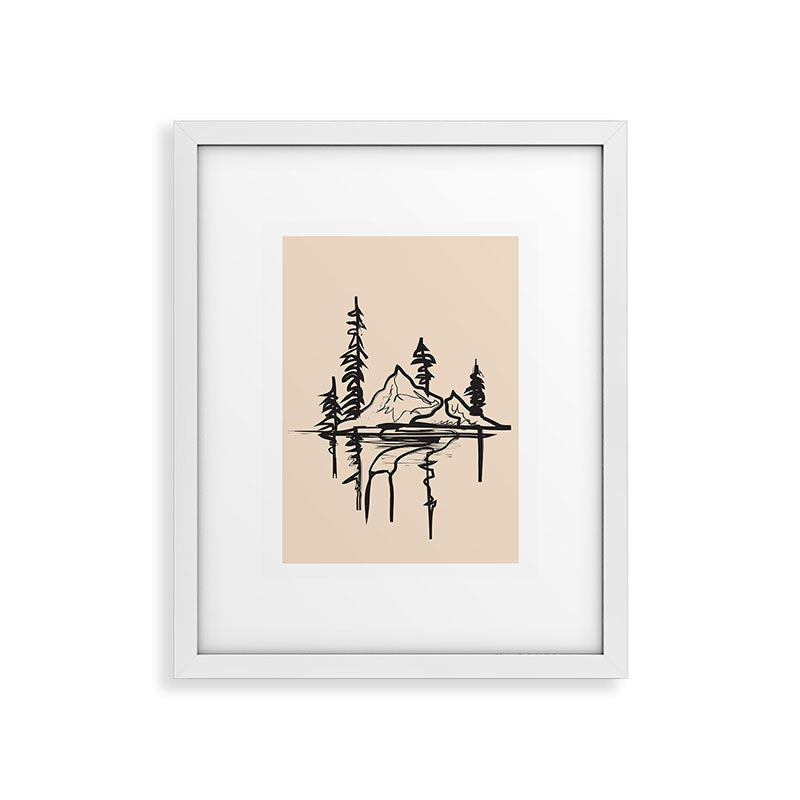 Abstract Landscape II Framed Art Print Gallery Image 23