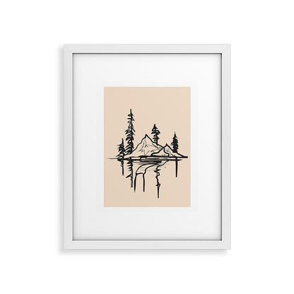 Abstract Landscape II Framed Art Print Gallery Image 23