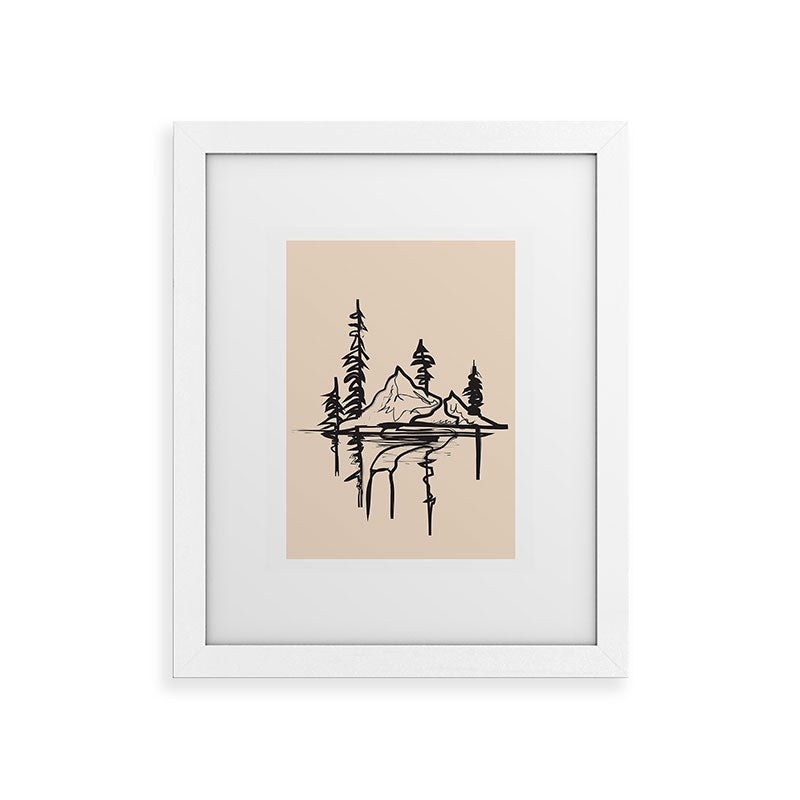 Abstract Landscape II Framed Art Print Gallery Image 55