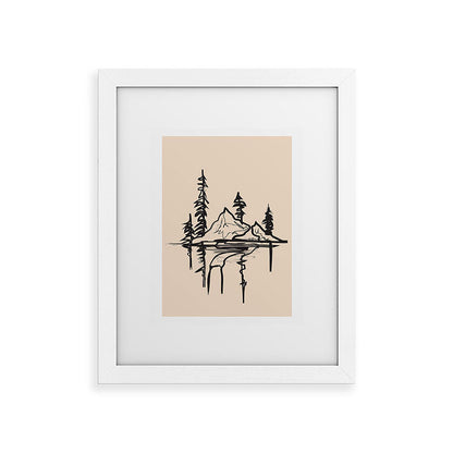 Abstract Landscape II Framed Art Print Gallery Image 53