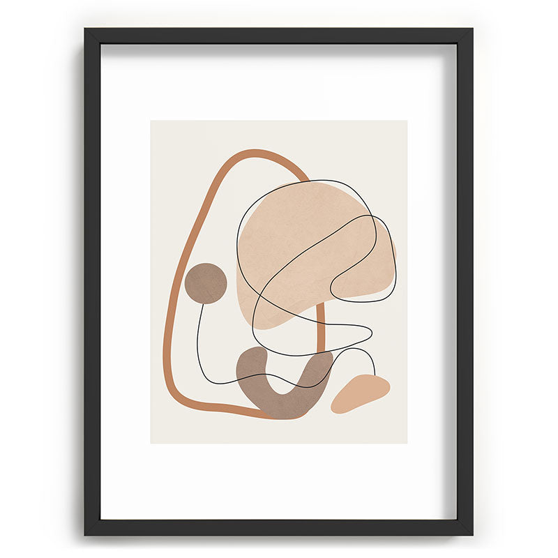 Abstract Line Movement III Framed Art Print Gallery Image 61