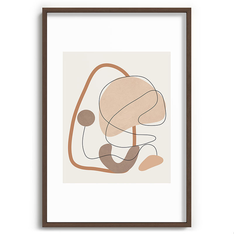 Abstract Line Movement III Framed Art Print Gallery Image 68