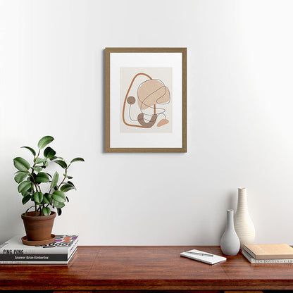 Abstract Line Movement III Framed Art Print Gallery Image 40
