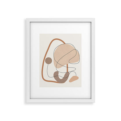 Abstract Line Movement III Framed Art Print Gallery Image 23