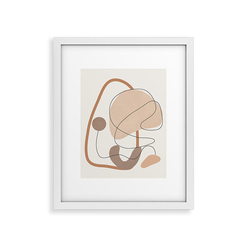Abstract Line Movement III Framed Art Print Gallery Image 22