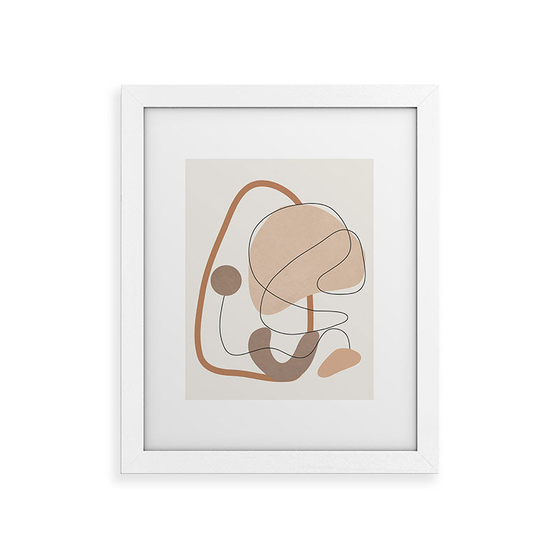 Abstract Line Movement III Framed Art Print Gallery Image 54