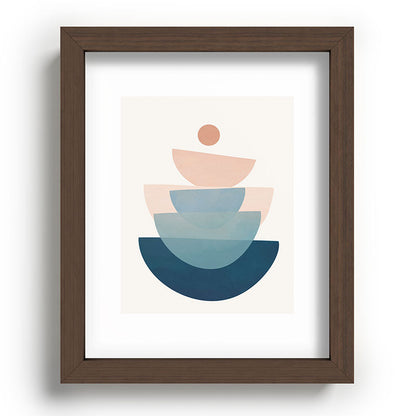 Abstract Minimal Shapes 31 Framed Art Print Gallery Image 88