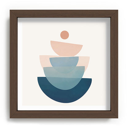 Abstract Minimal Shapes 31 Framed Art Print Gallery Image 98
