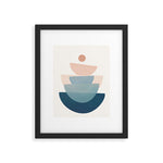 Abstract Minimal Shapes 31 Framed Art Print Gallery Image 1