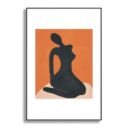 Abstract Nude II Framed Art Print Gallery Image 87