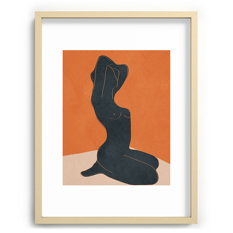 Abstract Nude IV Framed Art Print Gallery Image 73