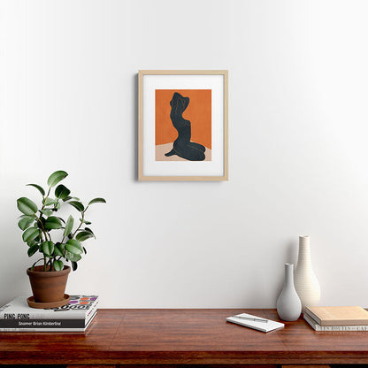 Abstract Nude IV Framed Art Print Gallery Image 18