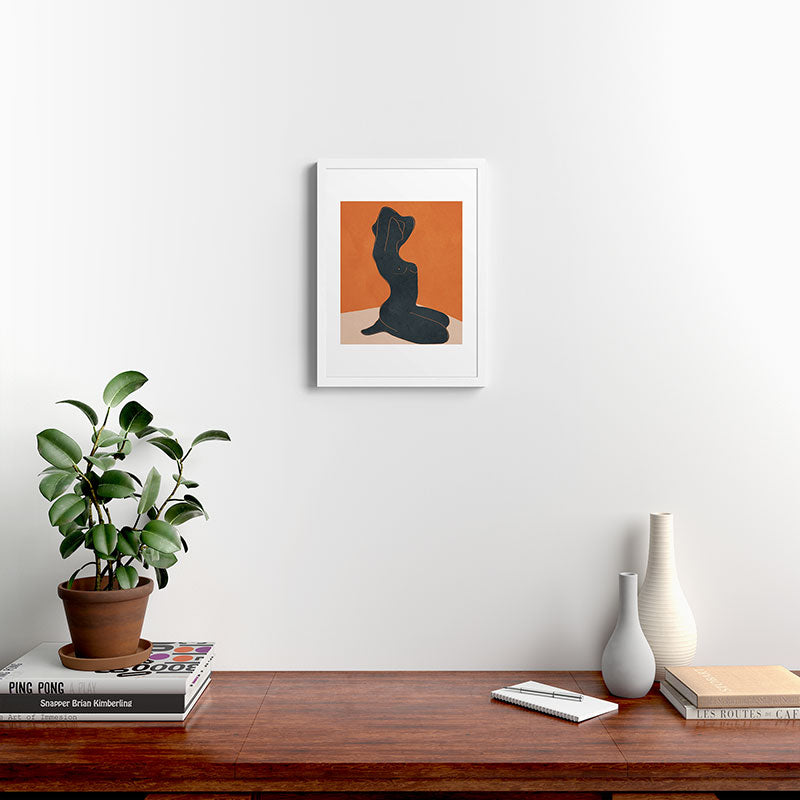 Abstract Nude IV Framed Art Print Gallery Image 24
