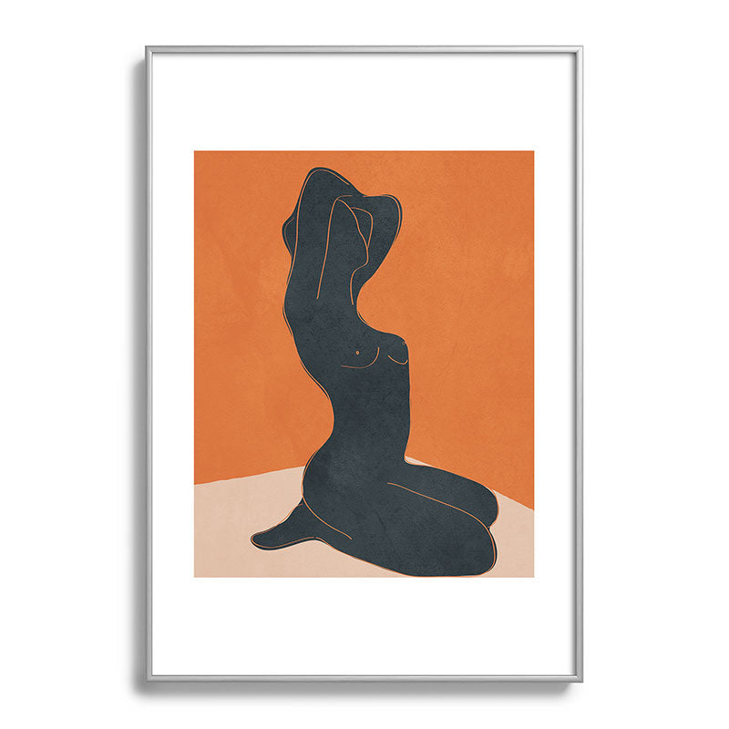 Abstract Nude IV Framed Art Print Gallery Image 97