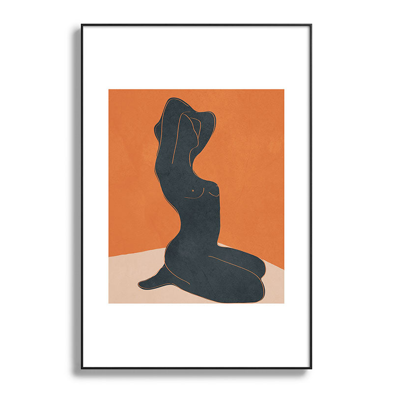 Abstract Nude IV Framed Art Print Gallery Image 87